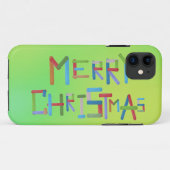 Coques Case-Mate iPhone Joyeux Noël (Dos (Horizontal))