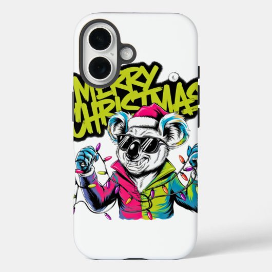 Coques Case-Mate iPhone Joyeux Noël (Verso)