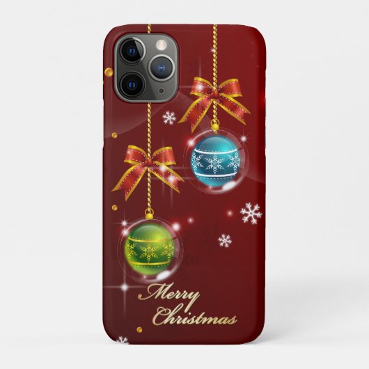 Coques Case-Mate iPhone Joyeux Noël 42 (Dos)