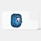 Coques Case-Mate iPhone Joyeux Noël avec le Père Noël (Verso (horizontal))