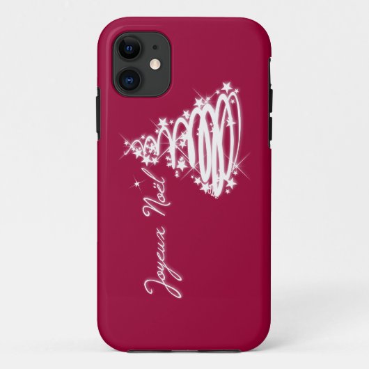 Coques Case-Mate iPhone Joyeux Noël avec sapin de Noël (Dos)