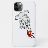 Coques Case-Mate iPhone Joyeux Noël ! Chiot avec Bell et Ball (Dos)