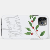 Coques Case-Mate iPhone Joyeux Noël de Noël (Dos (Horizontal))