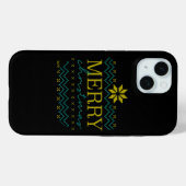 Coques Case-Mate iPhone JOYEUX NOËL drôle de noël (Verso (horizontal))