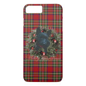 Coques Case-Mate iPhone Joyeux Noël écossais (Dos)