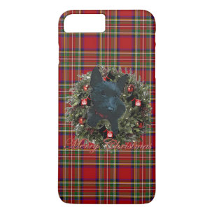 Coques Pour iPhone Joyeux Noël écossais