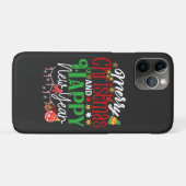 Coques Case-Mate iPhone Joyeux Noël et Bonne Année (Dos (Horizontal))