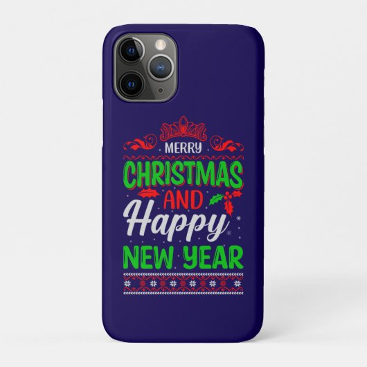 Coques Case-Mate iPhone Joyeux Noël Et Joyeux Nouvel An-61064 (Dos)