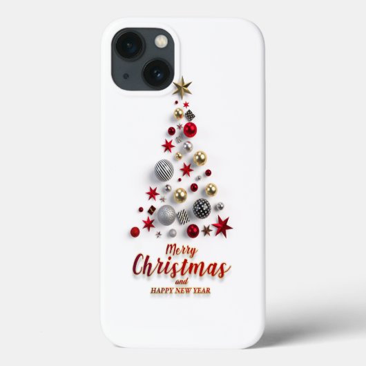 Coques Case-Mate iPhone Joyeux Noël et saison d'hiver (Verso)