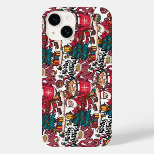 Coque Pour iPhone 14 Joyeux Noël - Fête de Fêtes
