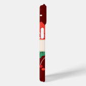 Coques Case-Mate iPhone Joyeux Noël Floral (Verso / Droite)