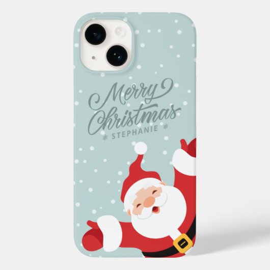 Coques Case-Mate iPhone Joyeux Noël joyeux Père Noël | Dossier téléphoniqu (Verso)
