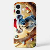 Coques Case-Mate iPhone Joyeux Noël Koala assis dans un Eucalyptus (Verso)