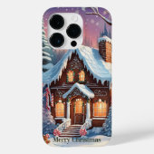 Coques Case-Mate iPhone Joyeux Noël Maison en pain d'épices (Verso)