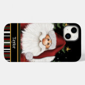 Coques Case-Mate iPhone Joyeux Noël mignon Père Noël Rouge Inspiritisme No (Verso (horizontal))