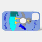 Coques Case-Mate iPhone Joyeux Noël Pêche Penguin iPad Mini Case (Verso (horizontal))