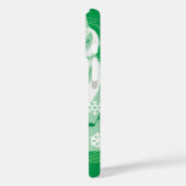 Coques Case-Mate iPhone Joyeux Noël, Père Noël chantant et dansant (Verso / Gauche)