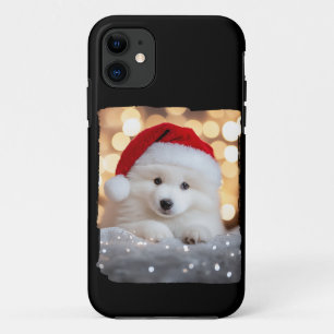 Case-Mate iPhone Case Joyeux Noël Samoyé Chien Chien Chien Chien avec Ch