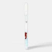 Coques Case-Mate iPhone Joyeux Noël ! Snowman avec amis (Verso / Gauche)