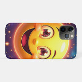 Coques Case-Mate iPhone Joyeux oeil cosmique Emoji (Dos (Horizontal))