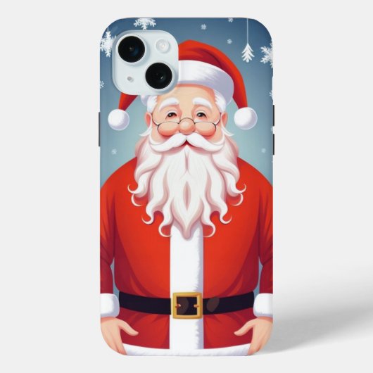 Coques Case-Mate iPhone Joyeux Père Noël (Verso)
