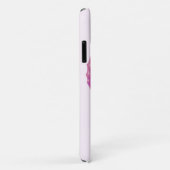 Coques Case-Mate iPhone Joyeux poisson pourpre - (Dos/Droite)