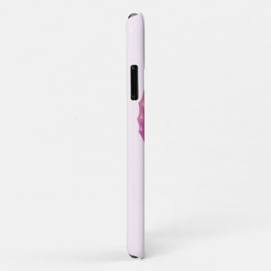 Coques Case-Mate iPhone Joyeux poisson pourpre - (Dos/Droite)