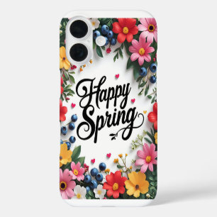 Coques iPhone 16 Joyeux Printemps