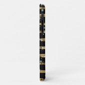 Coques Case-Mate iPhone Joyeux rennes dans la neige (Dos/Gauche)
