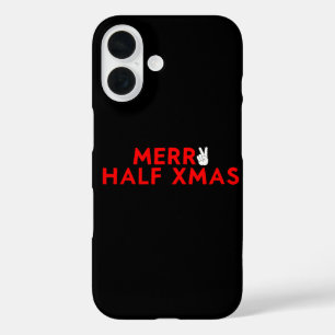 Coques iPhone 16 Joyeux semi-Noël - Drôle de Noël en juillet