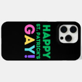Coques Case-Mate iPhone Joyeux St. Patrick's Gay (Verso (horizontal))