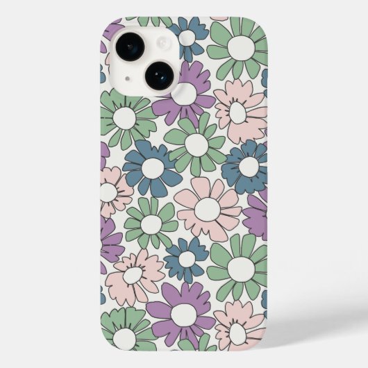 Coques Case-Mate iPhone Jubilé des Pétales Jardin Crépuscule (Verso)