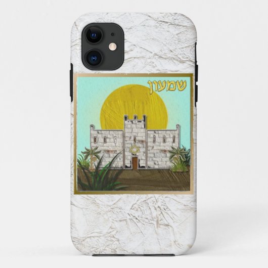 Coques Case-Mate iPhone Judaica 12 Tribus d'Israël Siméon (Dos)