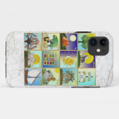 Coques Case-Mate iPhone Judaïque 12 Tribus D'Israël Panneaux D'Art (Dos (Horizontal))