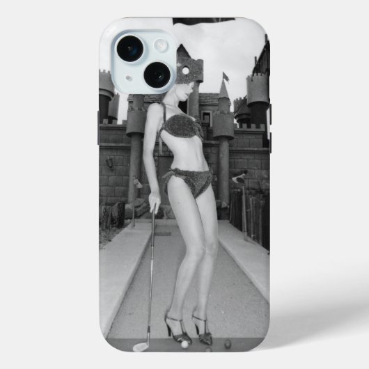 Coques Case-Mate iPhone JuJu Rose Miniature Golf (Verso)