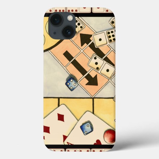 Coques Case-Mate iPhone Jumbled Assortiment of Games of Chance (Verso)