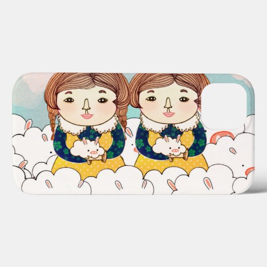 Coques Case-Mate iPhone Jumeaux 2013 (Verso (horizontal))