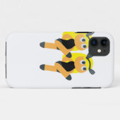 Coques Case-Mate iPhone jumeaux émoji (Dos (Horizontal))