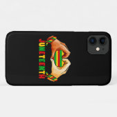 Coques Case-Mate iPhone Juneteenth cœur (Dos (Horizontal))