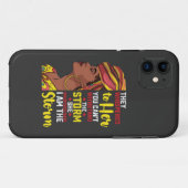Coques Case-Mate iPhone Juneteenth Je Suis La Tempête Mélanine Fille Noire (Dos (Horizontal))