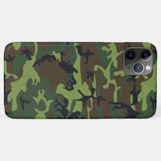 Coques Case-Mate iPhone Jungle Camo vert (Dos (Horizontal))
