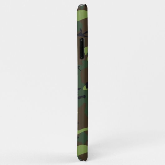Coques Case-Mate iPhone Jungle Camo vert (Dos/Droite)