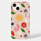 Coques Case-Mate iPhone Jungle céleste (Verso)
