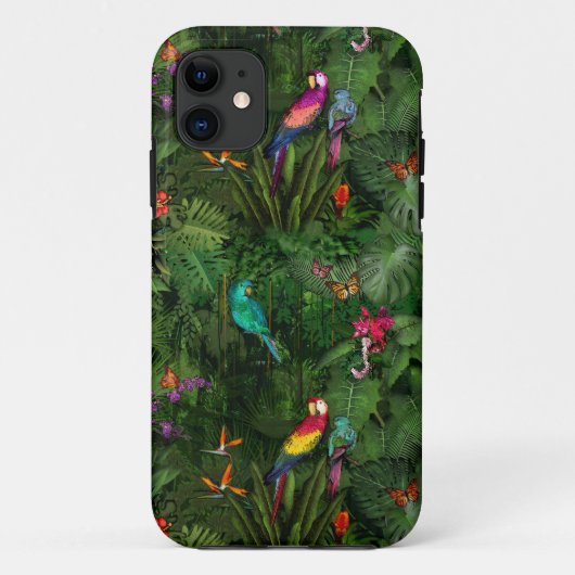 Coques Case-Mate iPhone Jungle colorée (Dos)
