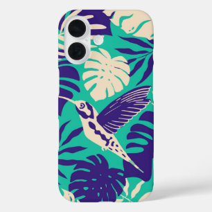 Coques iPhone 16 Jungle des colibris