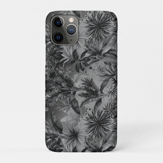 Coques Case-Mate iPhone Jungle noir (Dos)