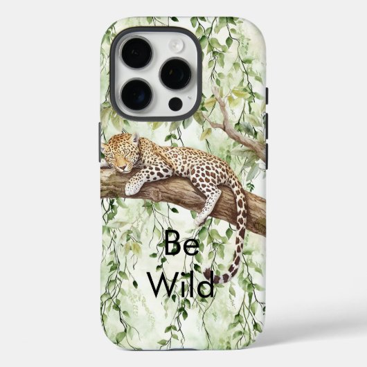 Coques Case-Mate iPhone Jungle sauvage Green Ivy (Verso)