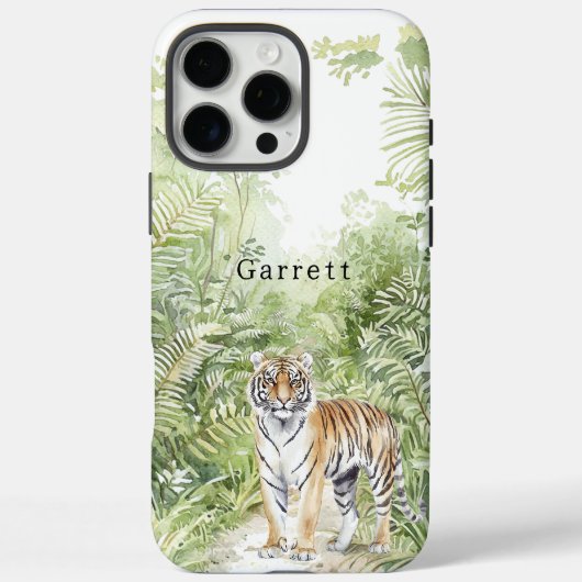 Coques Case-Mate iPhone Jungle Tiger (Verso)