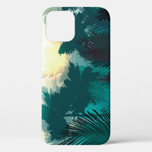 Case-Mate iPhone Case Jungle tropicale : Paysage matinal Vintage.