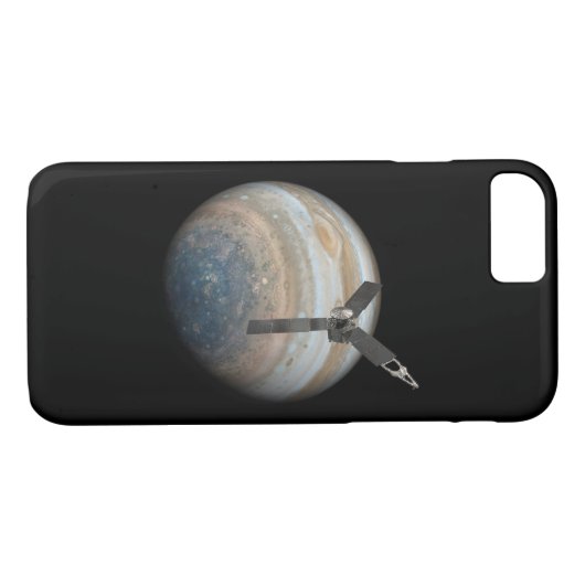 Coques Case-Mate iPhone Juno Spacecraft à Planet Jupiter (Dos (Horizontal))